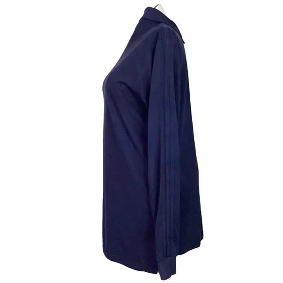 adidas Navy Long Sleeve Shirt - Picture 3 of 8